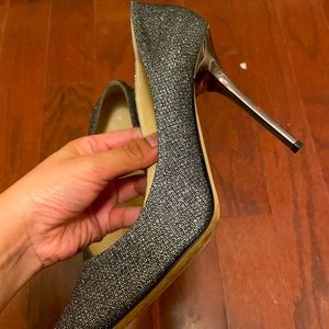 Jimmy choo glitter pumps
